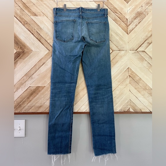 J Brand Straight Leg Raw Hem Jeans Size 32 - Picture 2 of 5